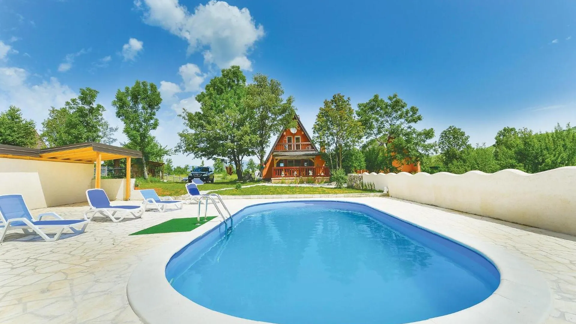 Nice Home In Gospic With Private Swimming Pool, Can Be Inside Or Outside Pridraga
